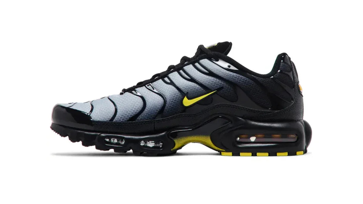 Nike Air Max Plus TN - Black Opti Yellow - Hectic Kixs