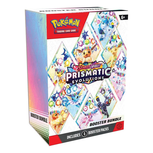Pokemon TCG: Scarlet & Violet Prismatic Evolutions Booster Bundle