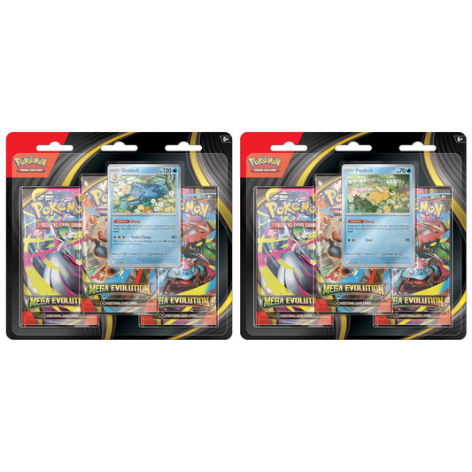 Pokemon TCG: Mega Evolution Three-Booster Blister Pack