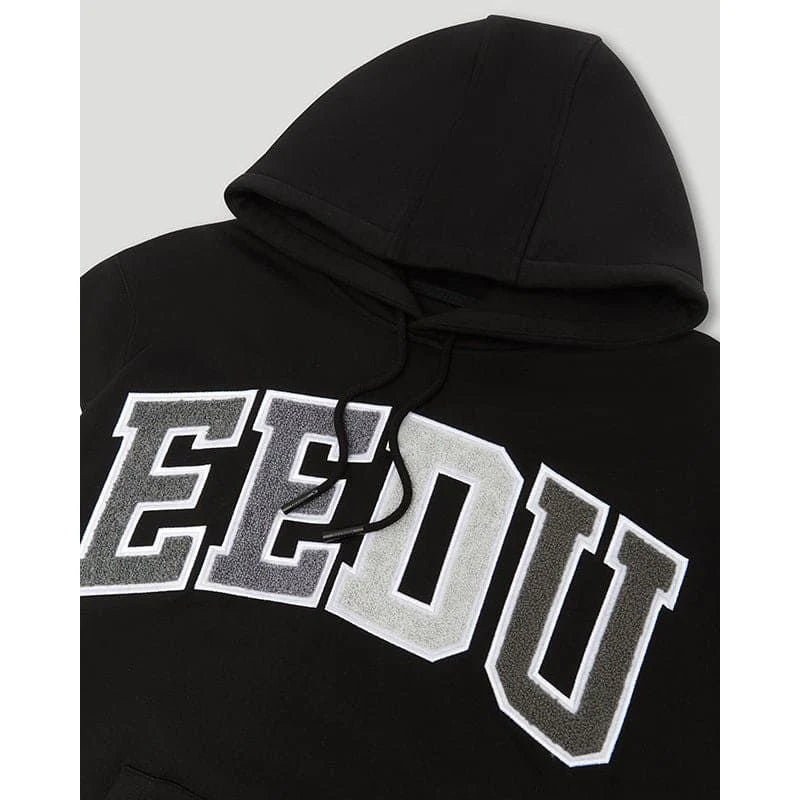 Geedup Team Logo Hoodie - Black/Grey Monochrome