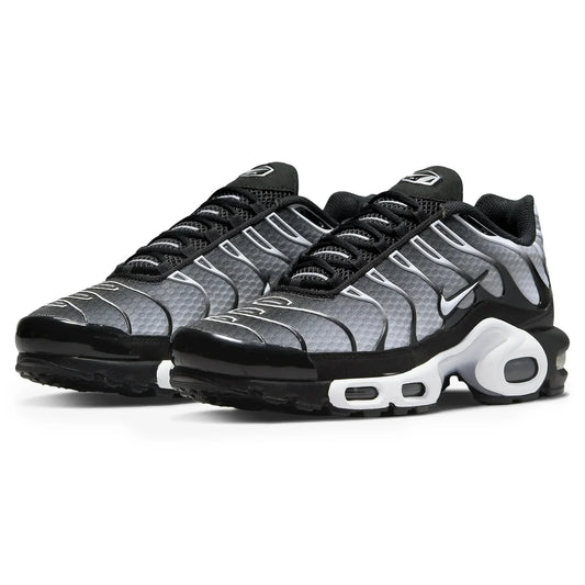 Nike Air Max Plus TN - Black Metallic Silver - Hectic Kixs