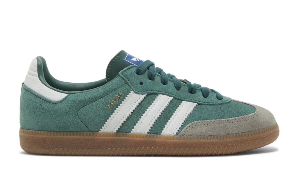 Adidas Samba OG - Collegiate Green Gum Grey Toe