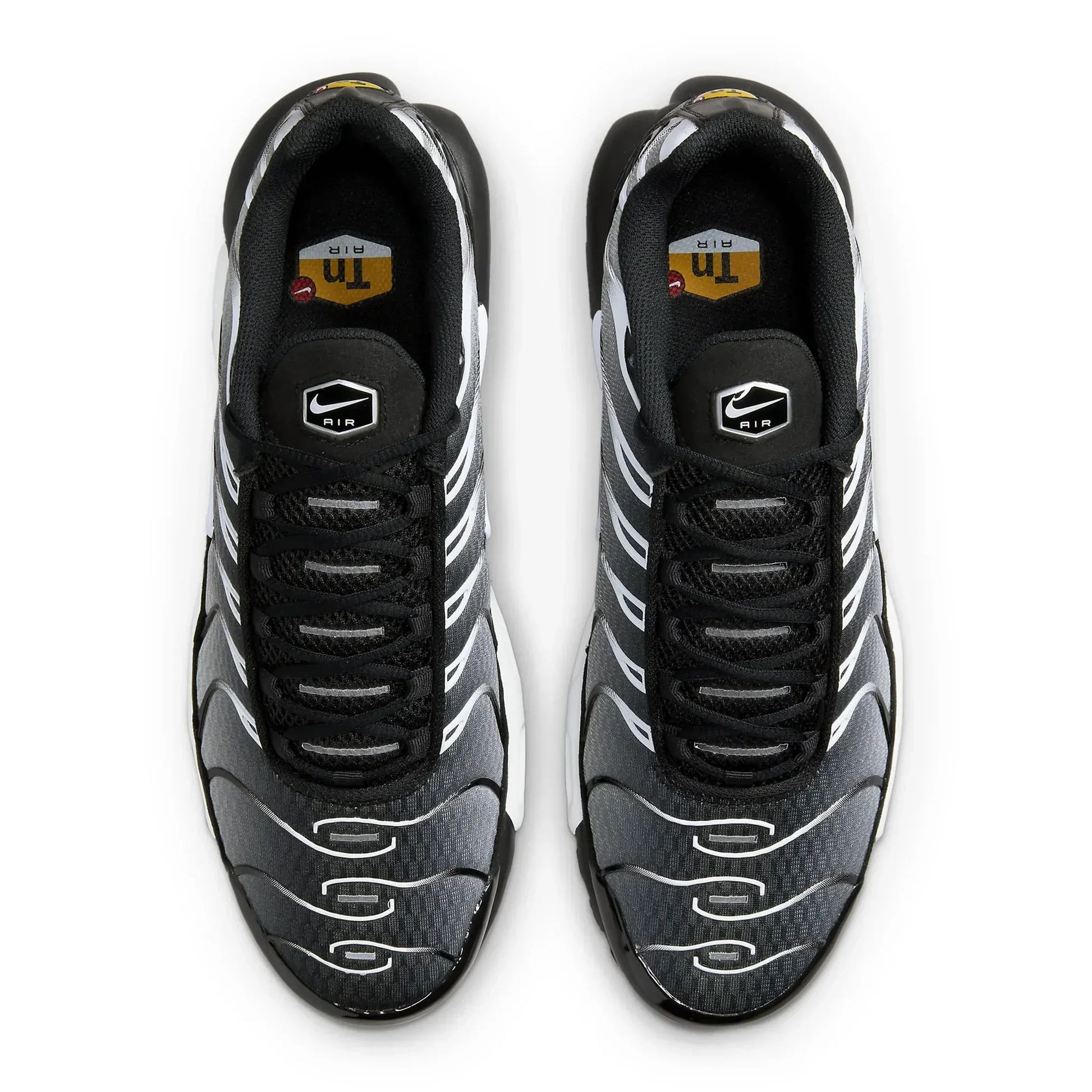 Nike Air Max Plus TN - Black Metallic Silver - Hectic Kixs