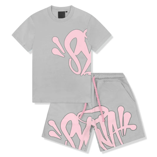 Syna World OG Twin Set - Grey/Pink