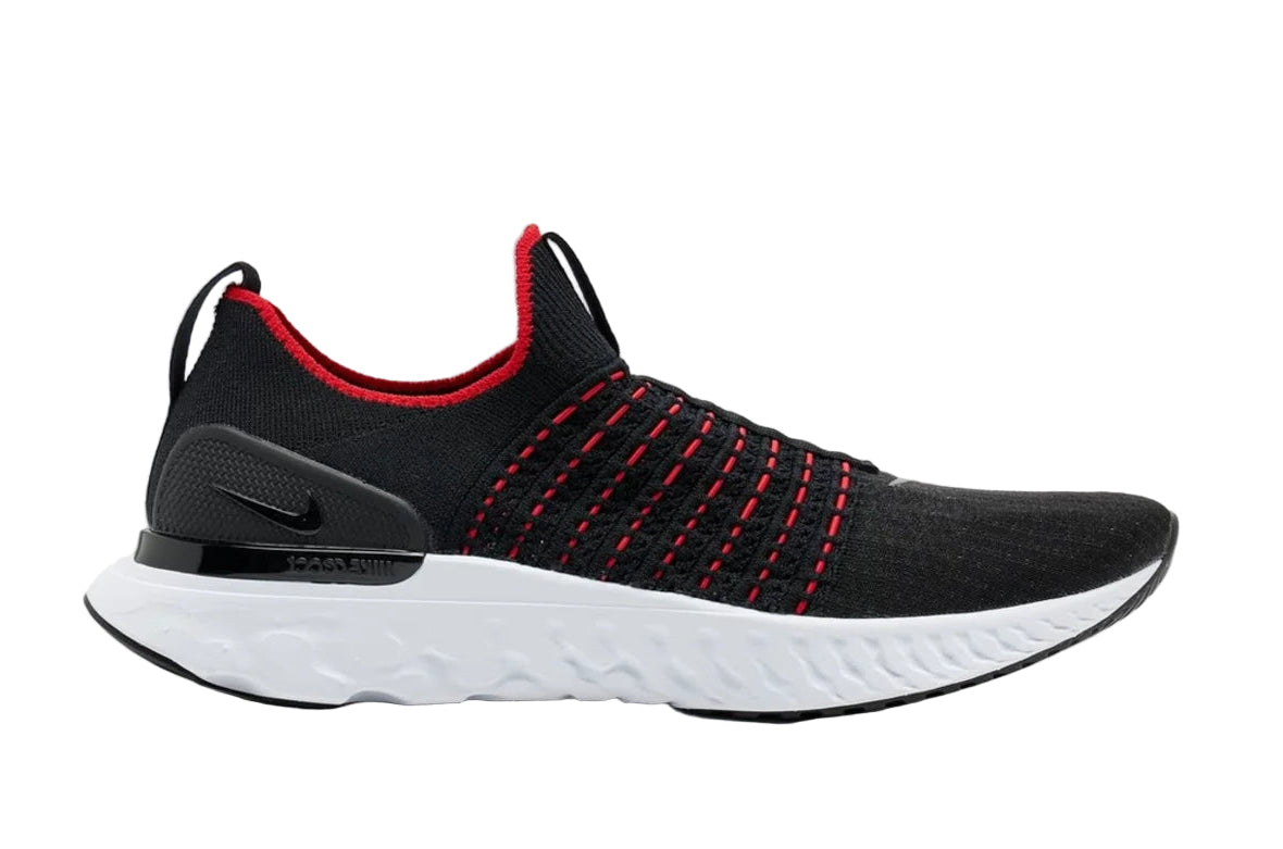 Nike React Phantom Run Flyknit 2 - Black University Red