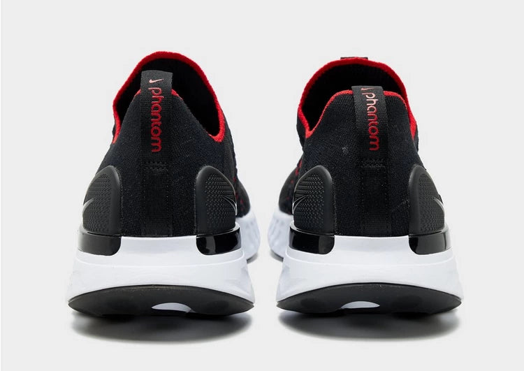 Nike React Phantom Run Flyknit 2 - Black University Red