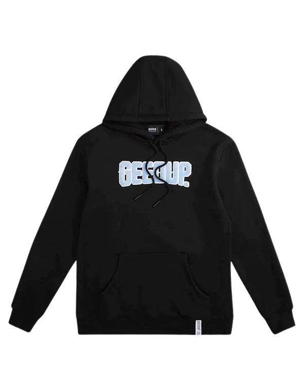 Geedup PFK Hoodie - Black/Baby Blue