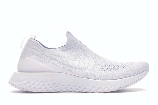 Nike Epic Phantom React Flyknit - Triple White (W)